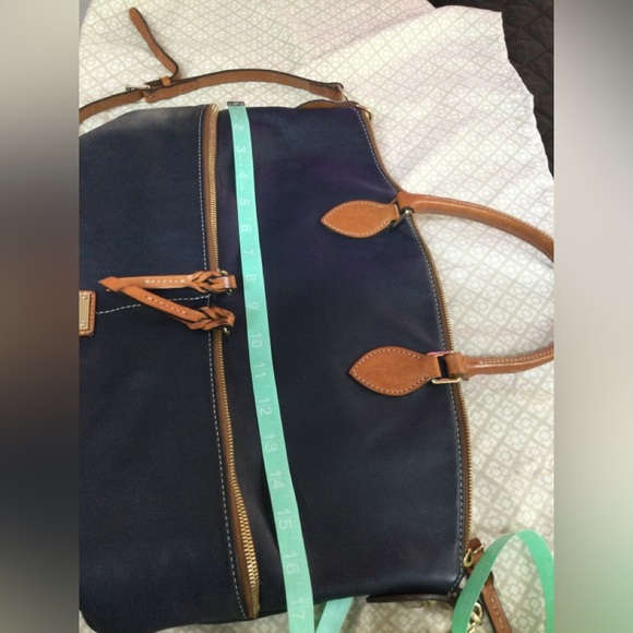 Dooney and Bourke Shoulder/Hand bag. Blue - Picture 15 of 16